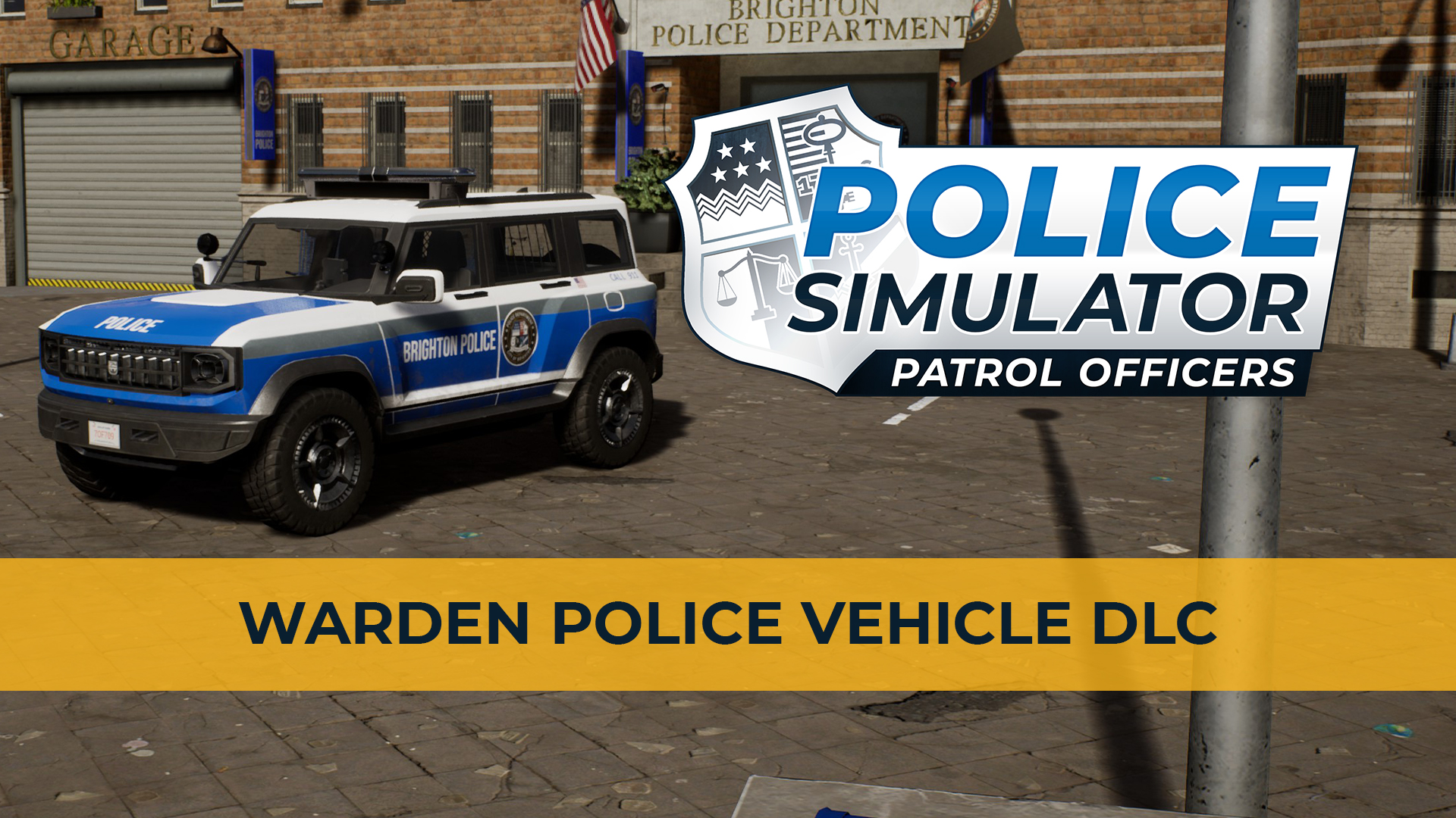 Police Simulator: Patrol Officers - Three new additions for virtual  officers: The First Aid Update (update 13), new vehicle DLC and Garage  Bundle are available now!