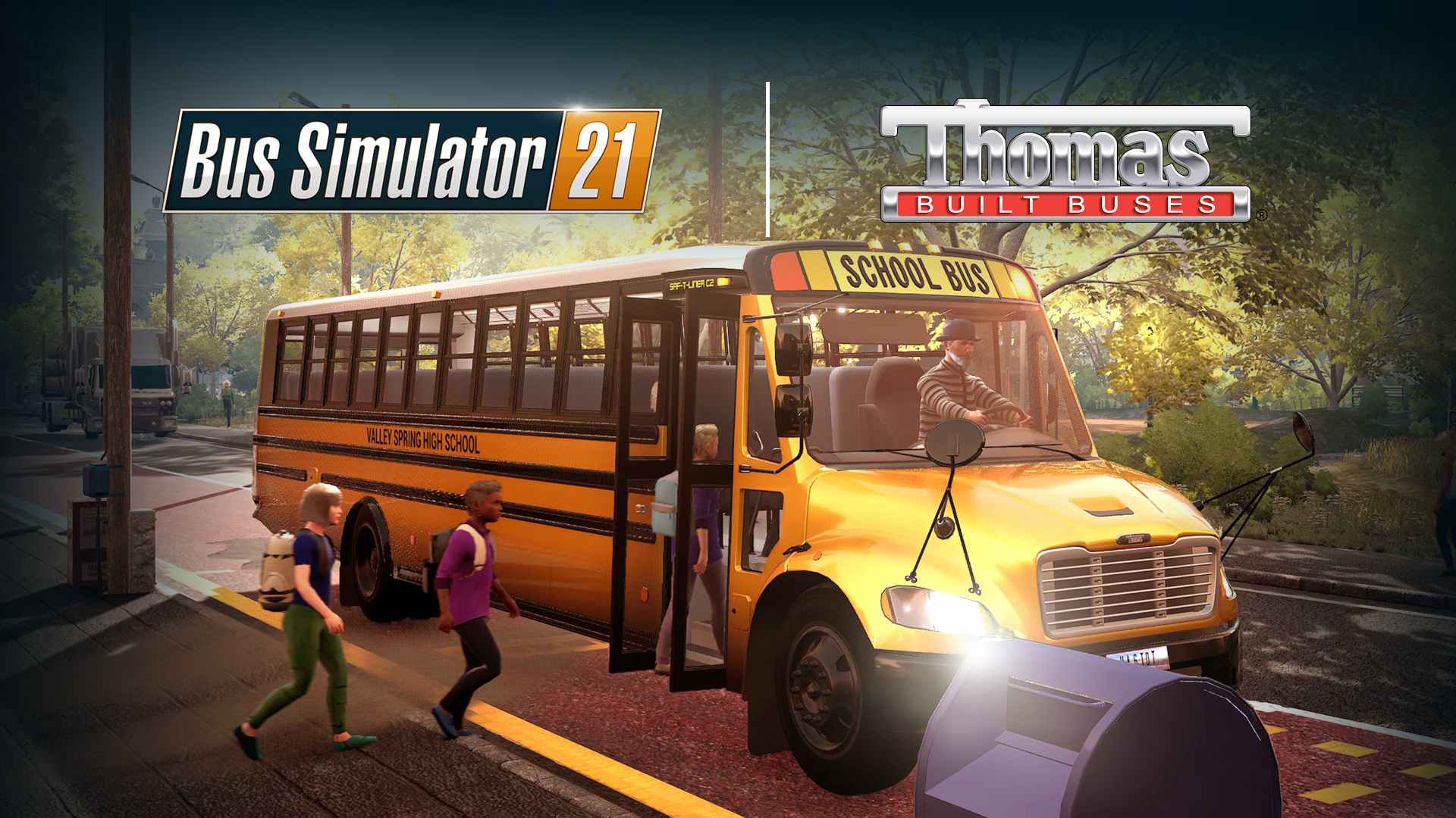 Bus Simulator bus Thomas Bus Built an additional 21 game! the Pack - Stop Next school introduces Buses® for